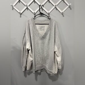 Aerie v neck sweatshirt size XL